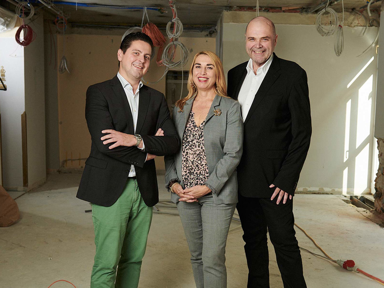Paul Rittenauer, Barbara Ludwig und Georg Eichinger