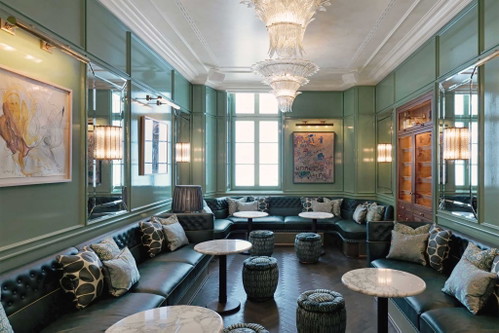 Die Cigar Lounge des «Baur's»