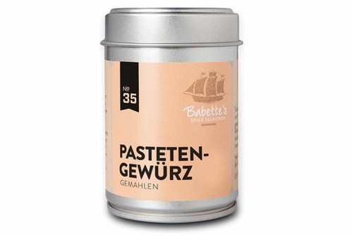 Die richtige Würze Wacholder und Macis, Nelken und Piment, Anis und Zimtblüten – so eine Pastete verträgt jede Menge Gewürze. Jetzt kann man natürlich alle einzeln kaufen, rösten und mahlen – oder man macht es sich ein wenig leichter und setzt auf fixfertige Pastetengewürze, etwa jenes vom Wiener Gewürzspezialisten »Babette’s«. Auch für Wildragouts perfekt geeignet. Babette’s Pastetengewürz, um € 8,25. babettes.at