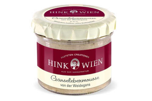 Schmelz und gutes Gewissen Für Genießer, die aus ethischen Gründen keine Foie Gras essen, aber auch nicht auf den herrlichen Schmelz verzichten wollen, hat das österreichische Traditionsunternehmen »Hink« ein Weidegans-mousse aus ungestopften Lebern im Programm, dem Butter noch mehr Cremigkeit verleiht. Nicht ganz vergleichbar, aber ziemlich gut. Gänselebermousse von der Weidegans. 130 g um € 7,79. hink.wien
