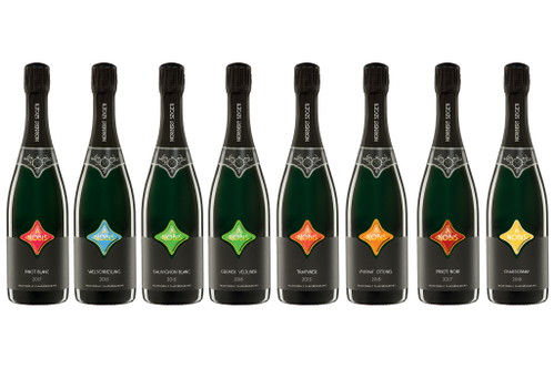 Norbert und Birgit Szigeti stehen hinter A-Nobis. Der Pinot Blanc Brut 2017 wurde als burgenländischer Landessiege ausgezeichnet.