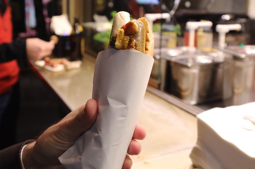 Die vegane Bosna in der Pfeilgasse.