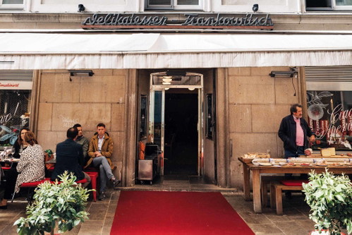 Grazer Traditionsbetrieb: Seit den 30er-Jahren ist der Frankowitsch in aller Munde. Ein Geheimtipp neben Delikatessen aus aller Welt ist die Weinbar.
