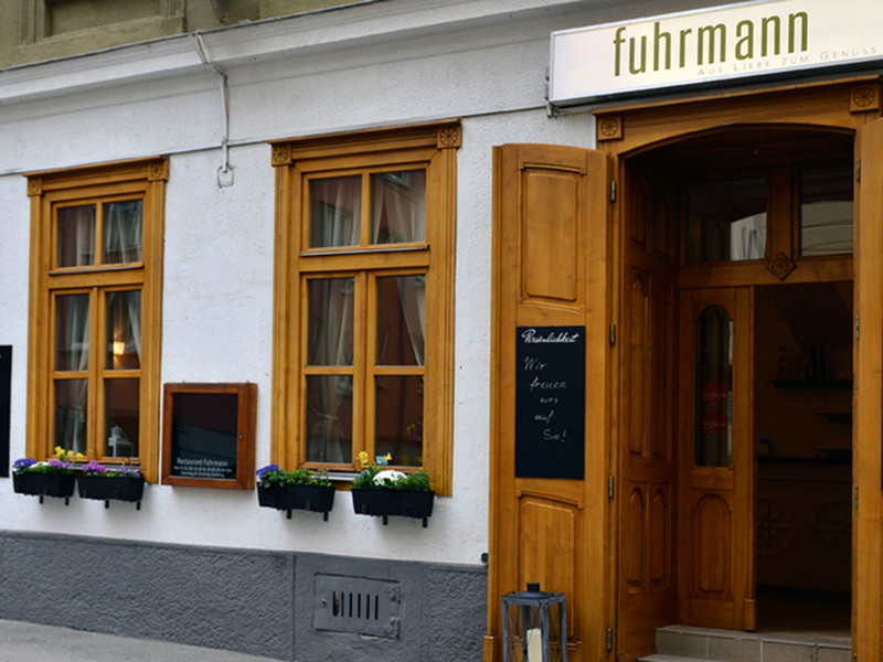 Das Restaurant »Fuhrmann« im 8. Bezirk.
