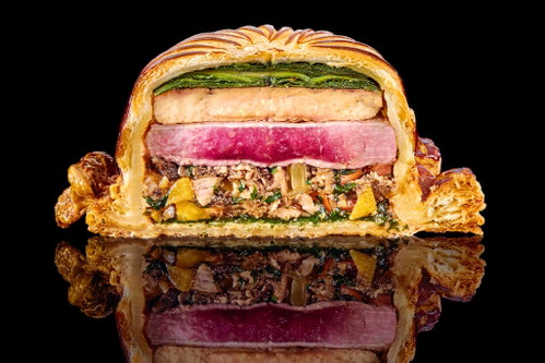 Der legendäre Pithiviers des »Bozar«: Taube und Gänseleber in gar feinem Gewand.
