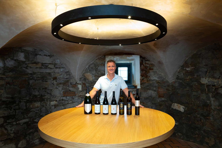«Ich wollte einen simplen Süsswein, der zu Käse und zu Gänseleber passt.» so Ralf Schumacher.