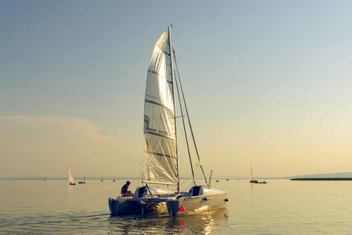 Traumhaft: Auch für Segler bietet der Neusiedler See tolle Wind-Verhältnisse.
