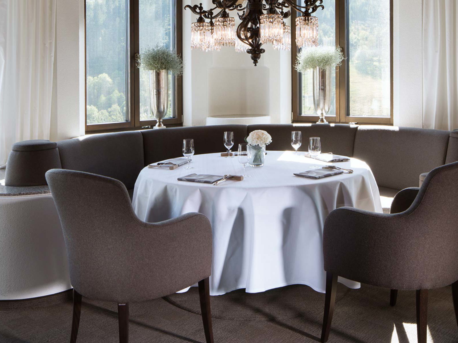 Ein Bild aus vergangenen Tagen: Das Restaurant »Schwarzwaldstube«.