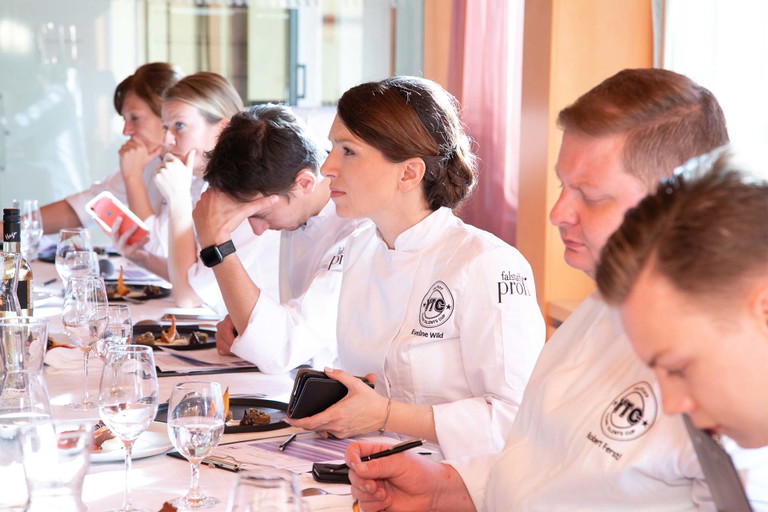 Als Jury-Mitglied war Wild 2019 beim Falstaff Young Talents Cup dabei.