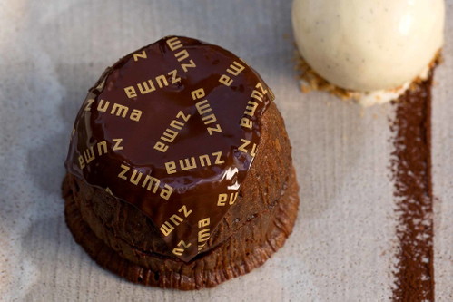 Der »ZUMA« Schokoladenkuchen.