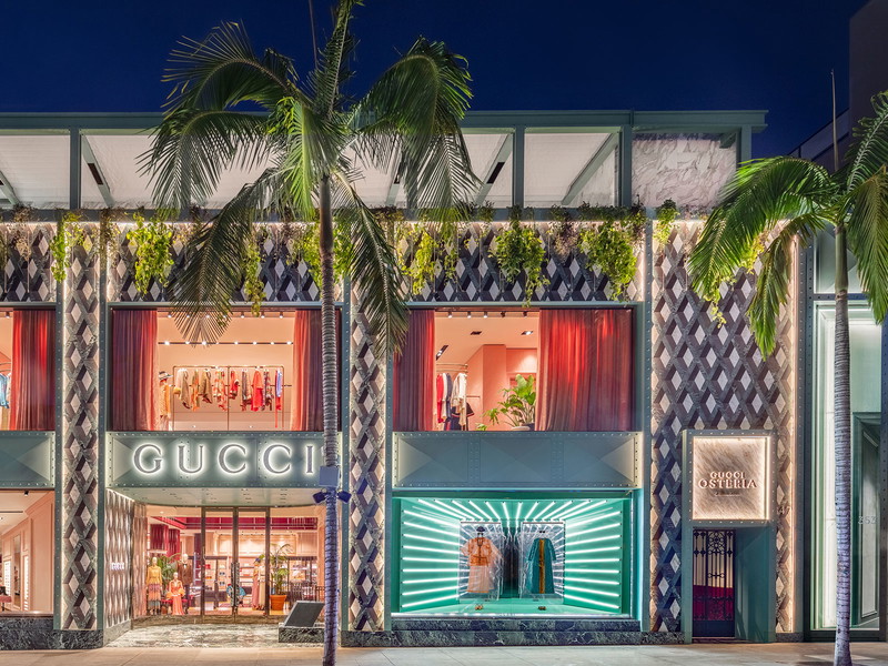 Die neue «Gucci Osteria» von Spitzenkoch Massimo Bottura am Rodeo Drive in Beverly Hills.