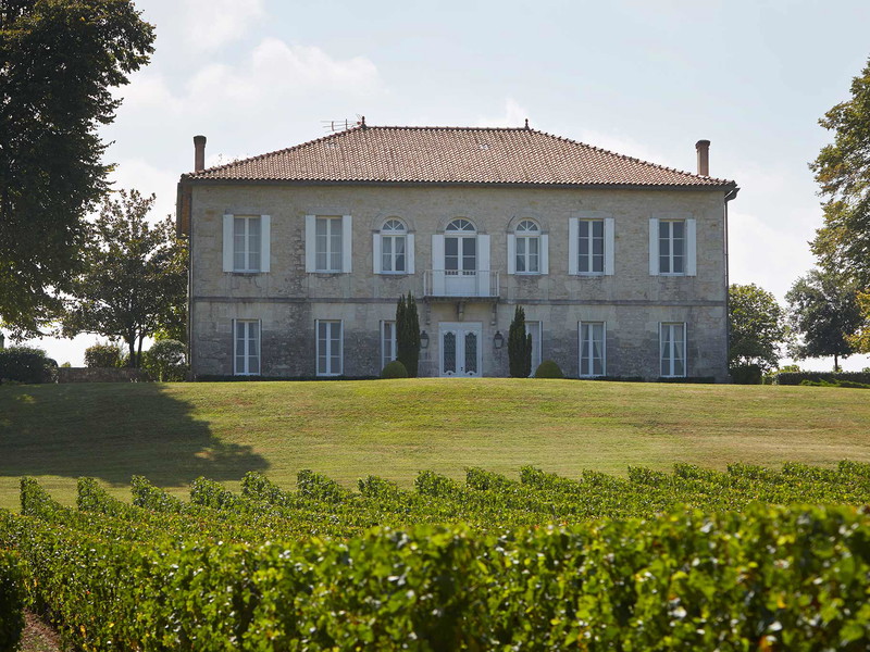 Das Château Reysson in Vertheuil.