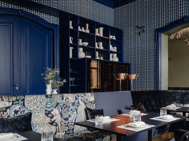 Der Elefanten Salon in der »Villa Kellermann«.