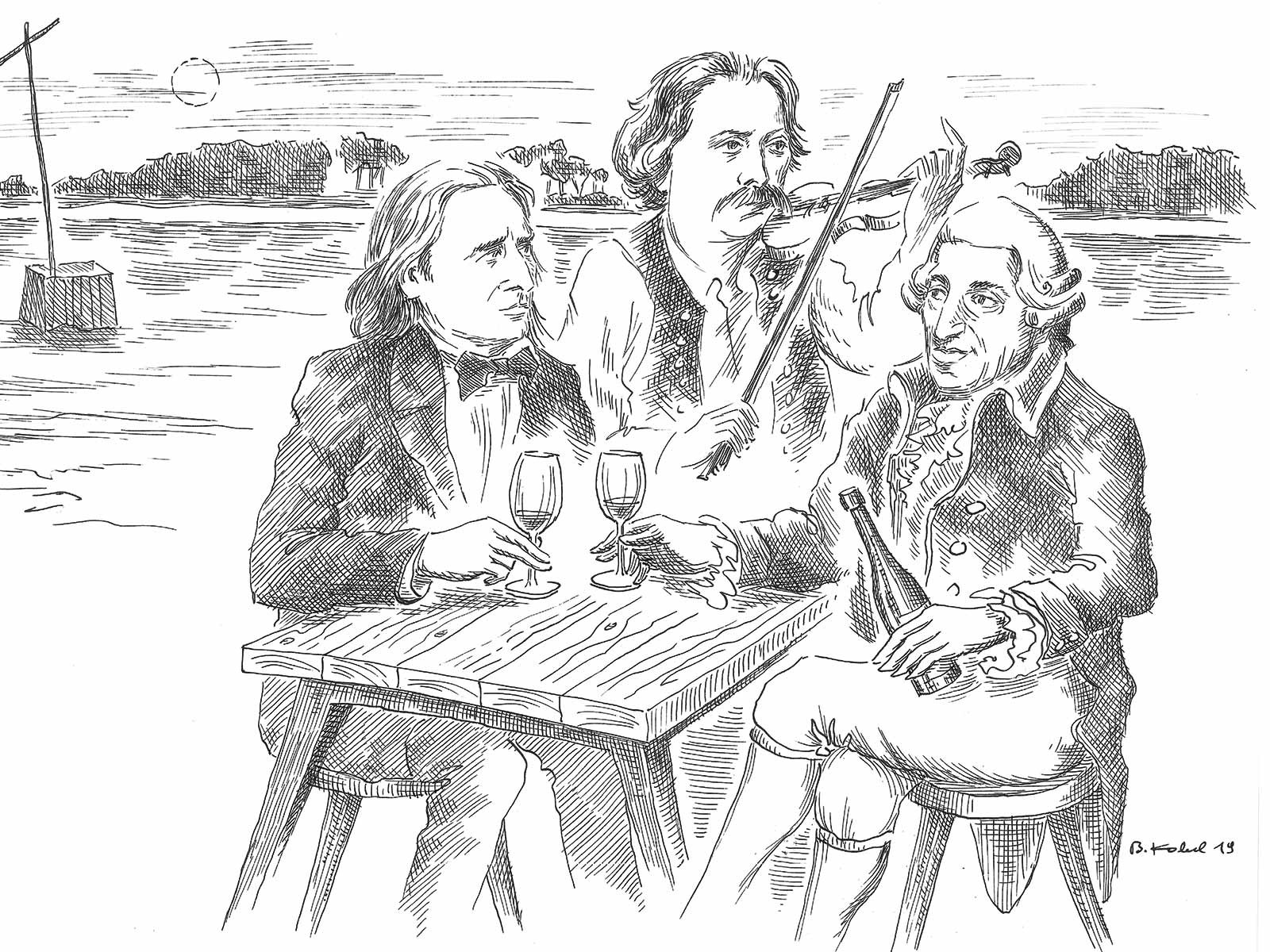 Pannonische Impression mit Liszt, Goldmark und Haydn.