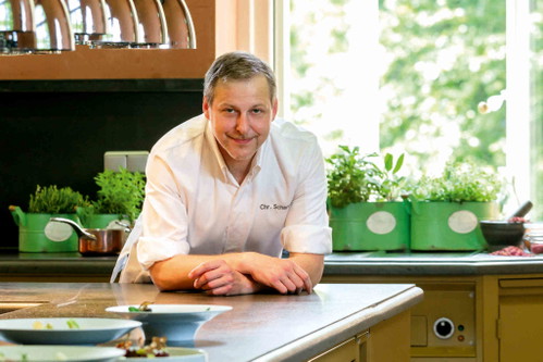Christian Scharrer ist der Küchenchef des Hauses.
