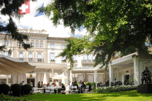 Das Hotel «Baur au Lac»