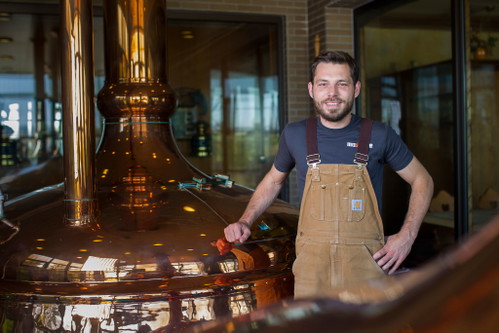 Kolja Gilgla von der Mashsee Brauerei in Hannover.