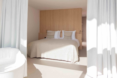 Ein Schlafzimmer im »Schgaguler«.
