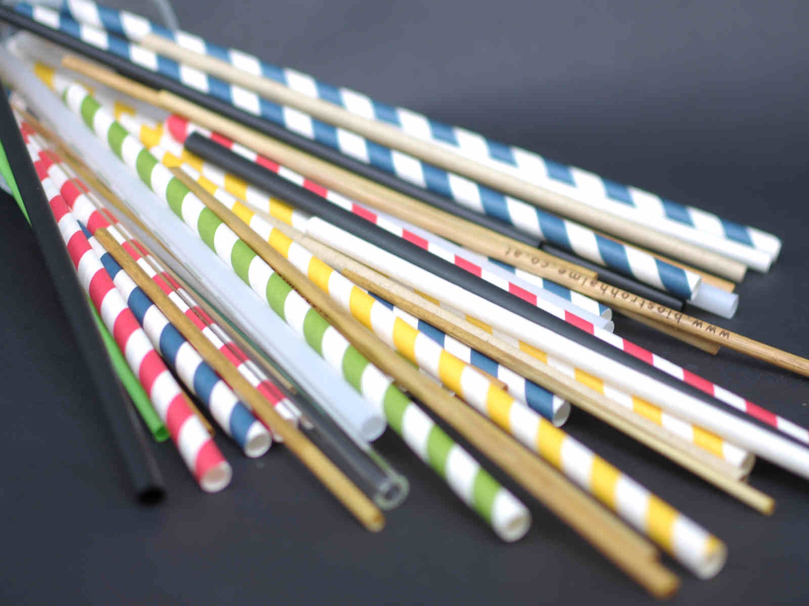 Alles außer Plastik lautet die Devise.