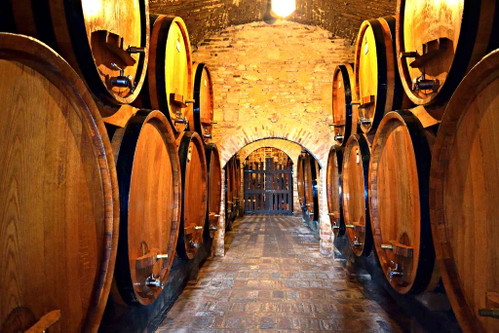 Weingüter des berühmten Nobile-Weines von Montepulciano.