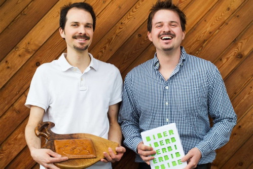 Claudio und Silvan Leibacher von der Leibacher Biber Manufaktur