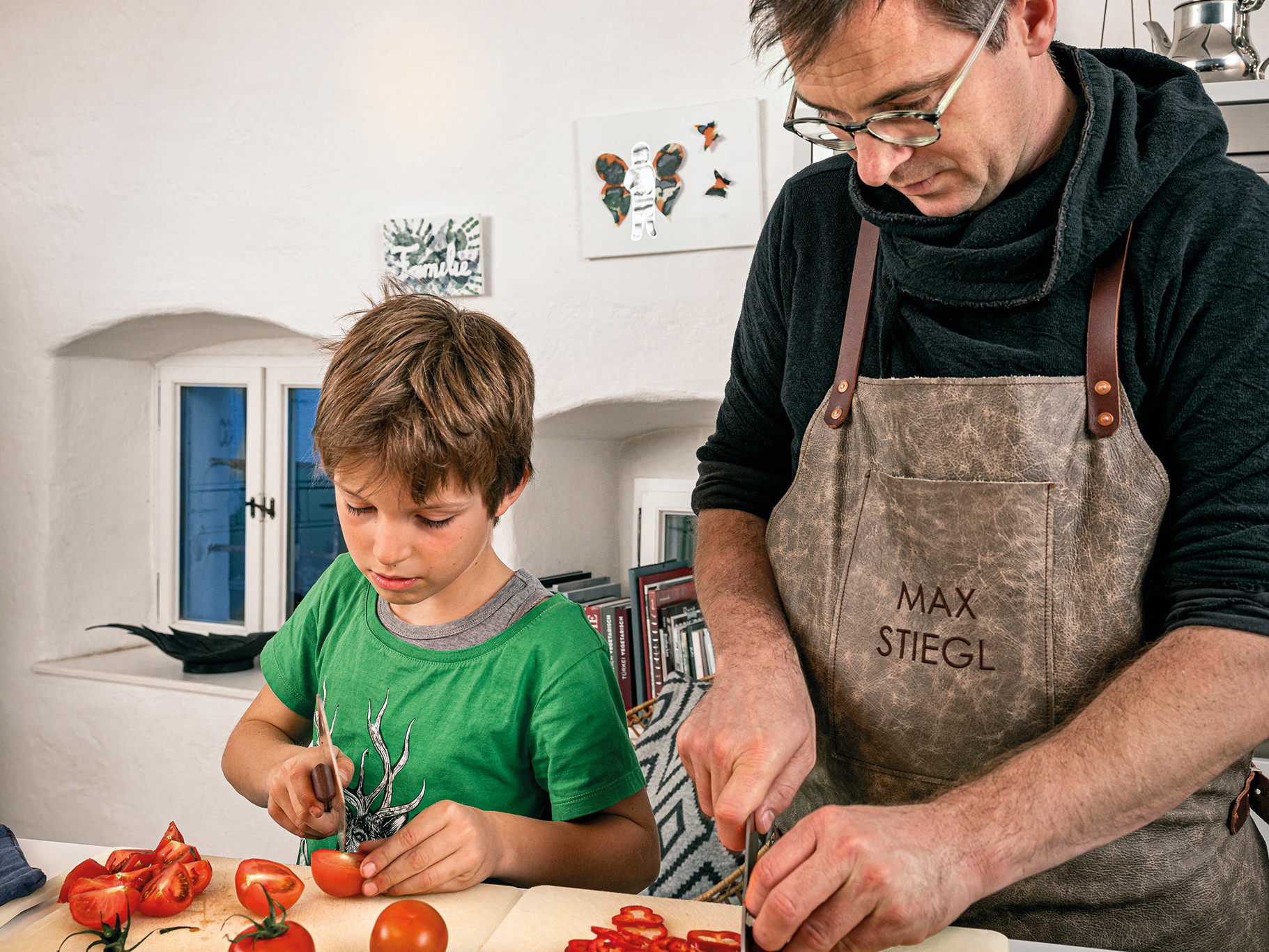 Normalerweise kocht Dreihaubenkoch Max Stiegl in seinem »Gut Purbach«.