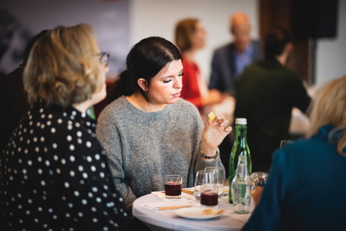 Die Cocktail-Begleitung strich die Besonderheiten der Käsesorten hervor.