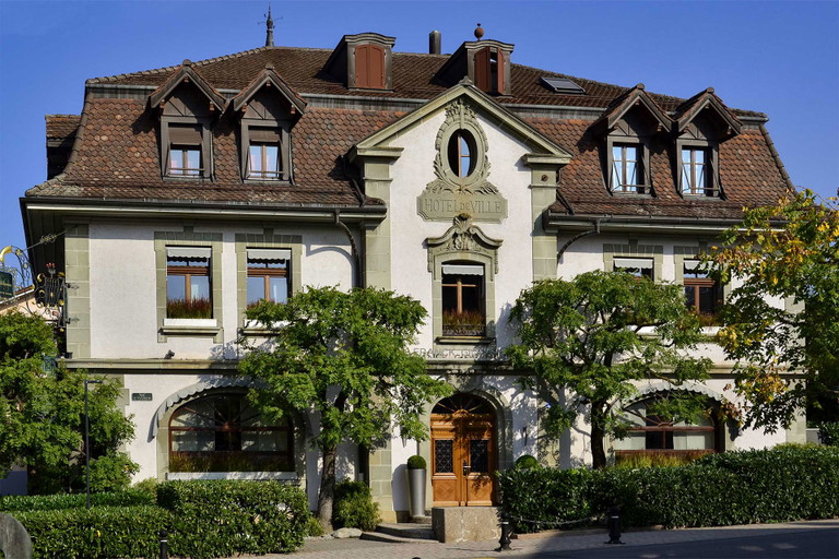 Das Gourmetrestaurant «Hôtel de Ville» in Crissier