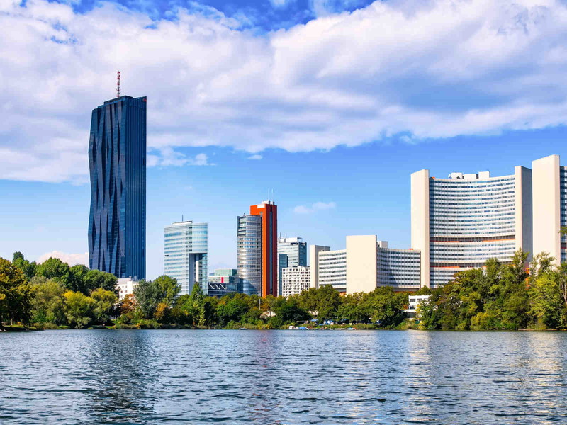 Die Büros der Praxis Unternehmensberatung befinden sich im Wiener DC Tower.