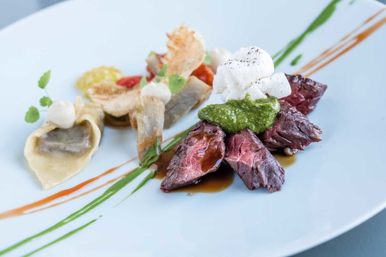 Mediterrane Küche mit asiatischen Einflüssen auf höchstem Niveau.