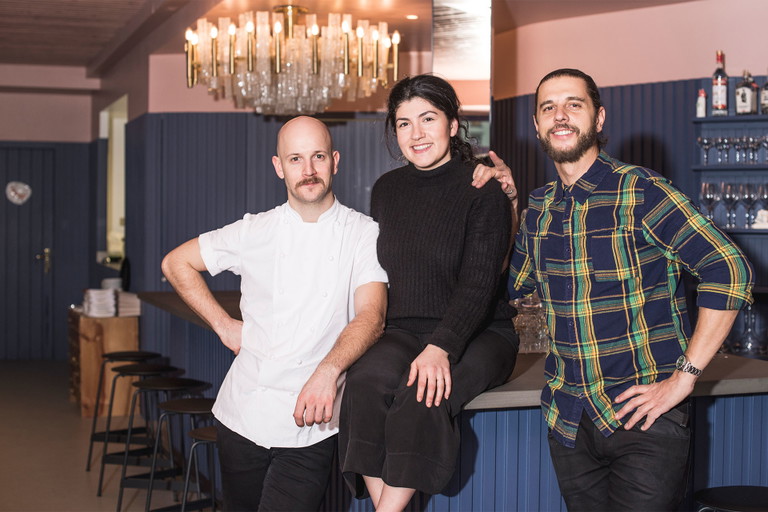 Markus Stöckle, Elif Oskan mit Patrick Isler