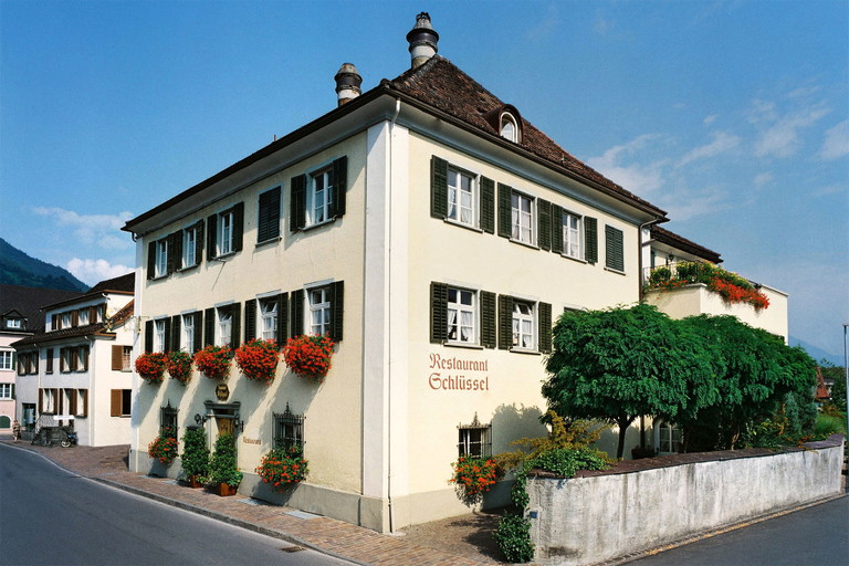 Das Restaurant «Schlüssel» in Mels