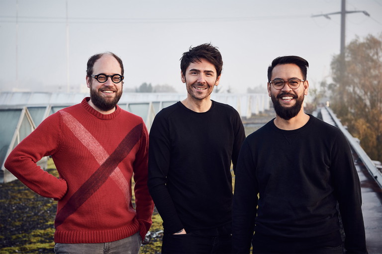 Die Gastgeber der «Neuen Taverne»: Valentin Diem, Nenad Mlinarevic und Patrick Schindler