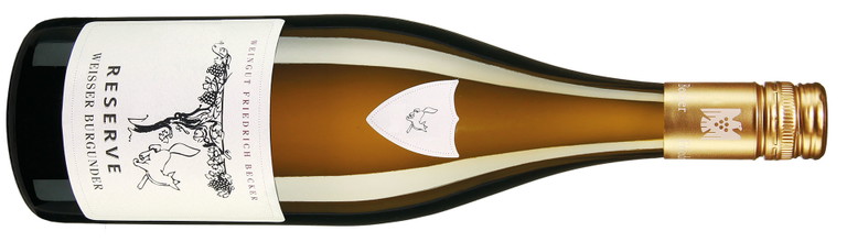 2017 Weisser Burgunder Reserve Weingut Friedrich Becker: Meisterlicher Holzeinsatz trifft Pfälzer Vollblut.