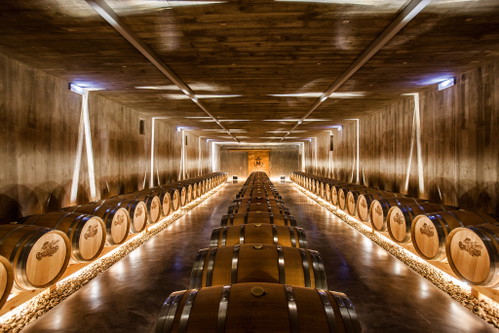 Gute drei Jahre verbringt die legendäre Gran Reserva Especial von Castillo Ygay in kleinen Eichenfässern.