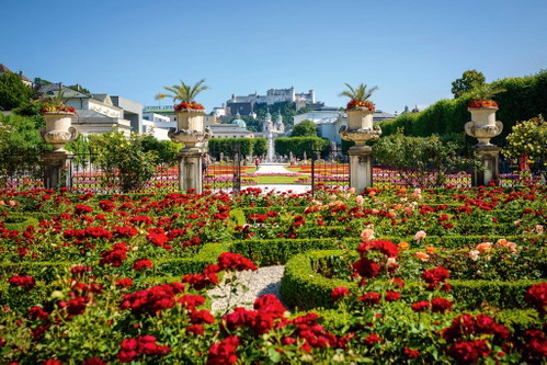 Mirabellgarten: einst Lustgarten für wenige, heute Erholungs­oase&nbsp; für viele.
