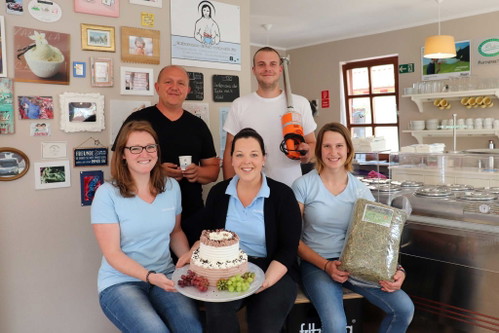 Das Team der Eisheiligen in Hettenhausen (Gersfeld), Hessen.