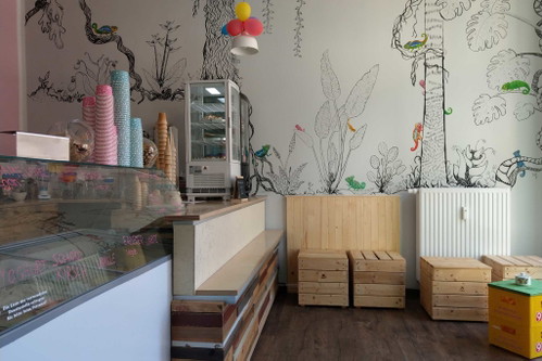 Eis LuiLui, Leipzig, Sachsen.