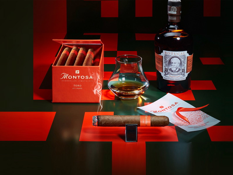 Karibik-Traumpaar: Botucal Rum und Montosa Robusto.