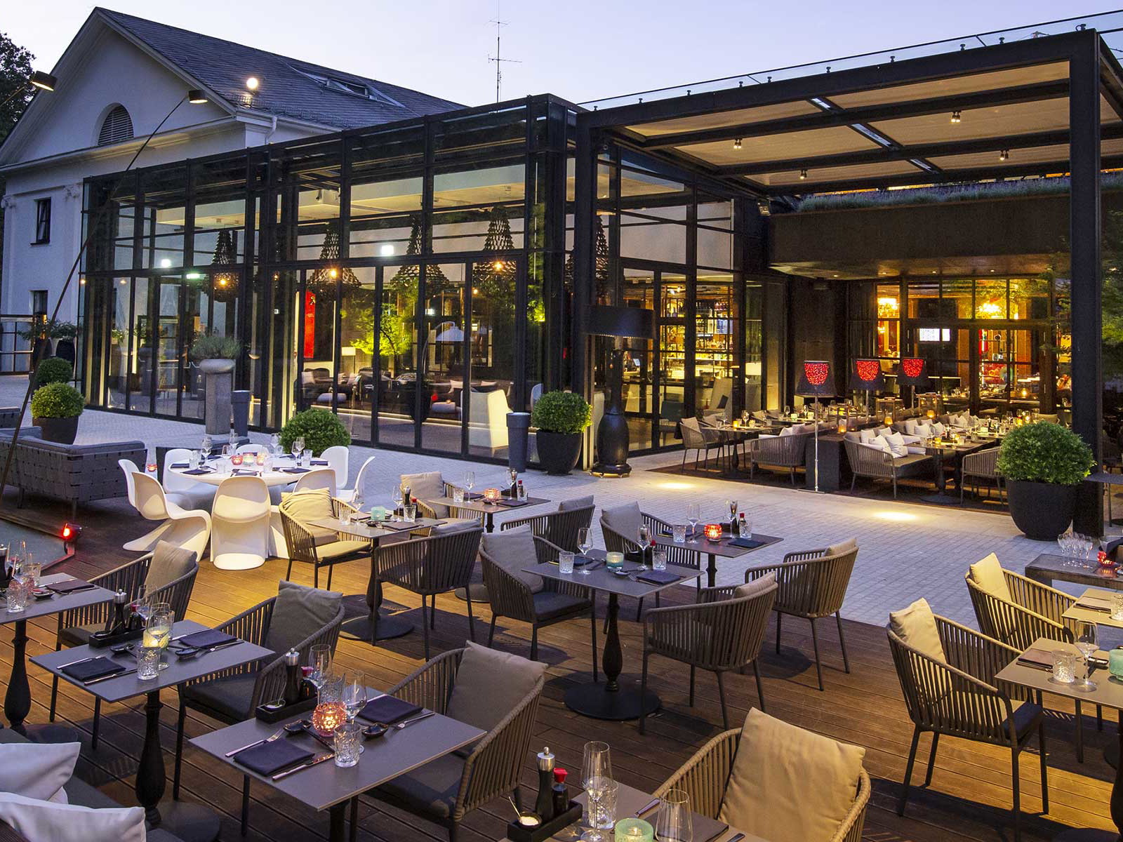 Das Restaurant »The Grill« im Casino Baden-Baden.
