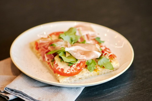 Focaccia mit Prosciutto