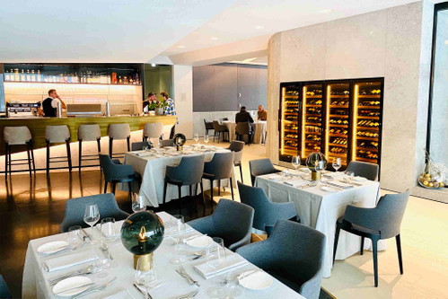 Das Restaurant »Goldader«.