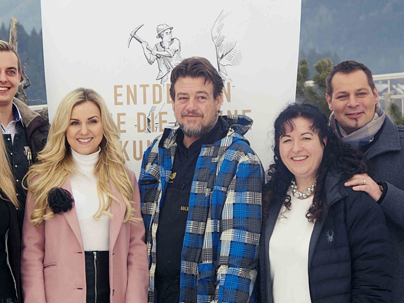 Kochen für Kinder: In der »Goldader« waren die Musiker Natalie Holzer und Andre Fenna sowie Renate Zierler zu Gast.