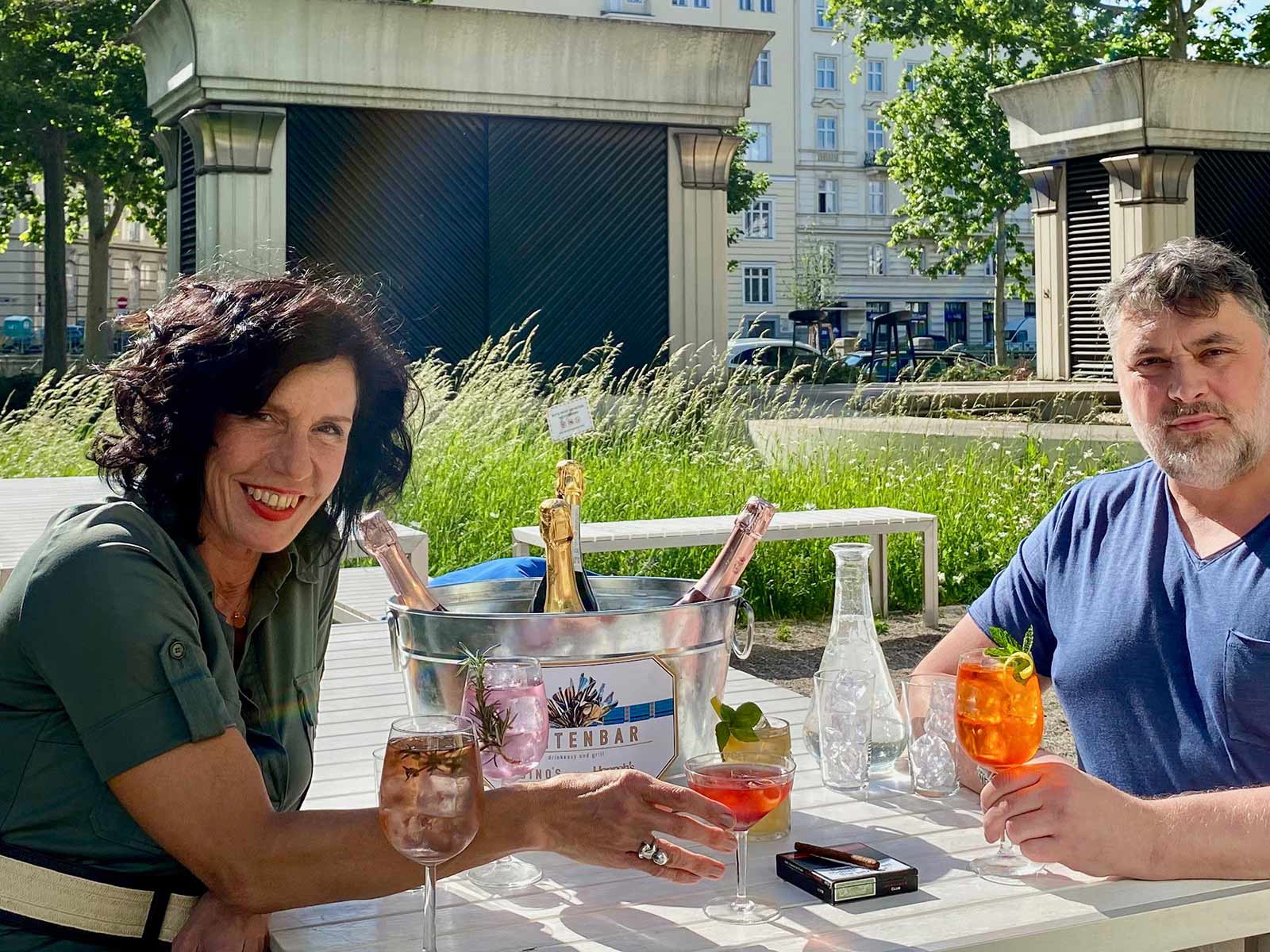Hannah Neunteufel und Heinz Kaiser