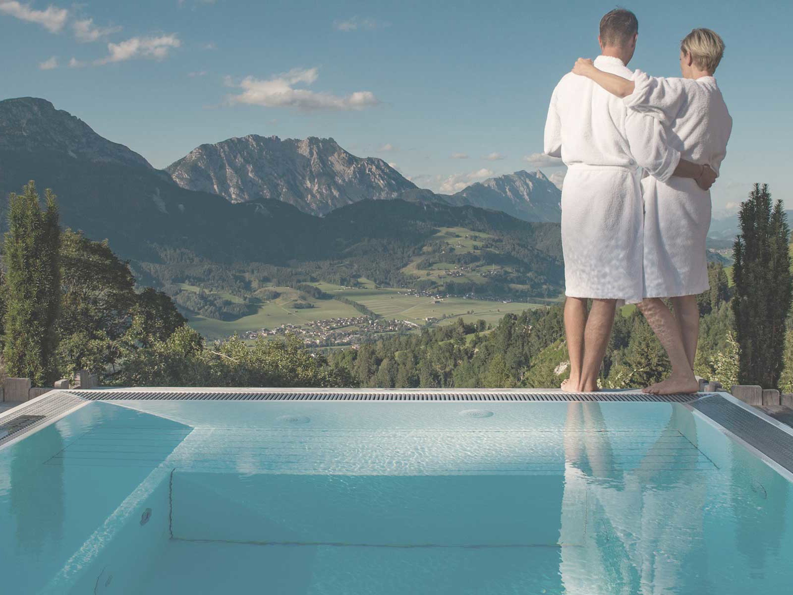 Das »Höflehner« bietet Wellness mit Ausblick.