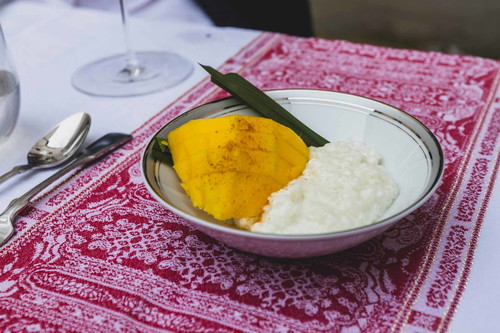 Sticky Rice mit Mango