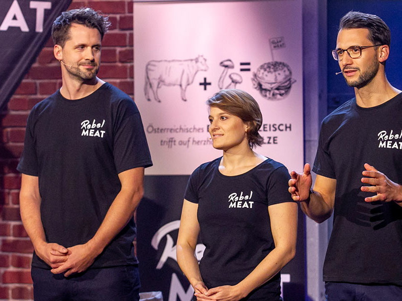 Das Gründerteam von Rebel Meat