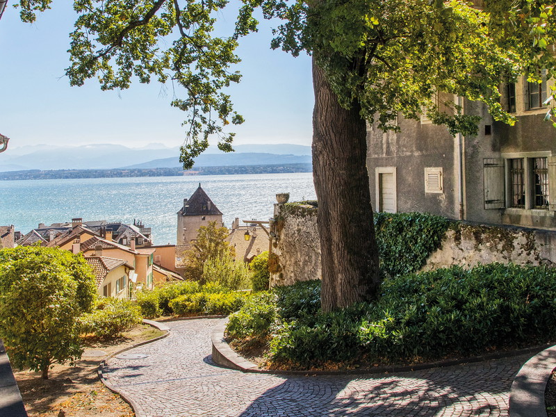 Cuvées sind in allen Landesteilen der Schweiz zu finden, auch in der Genfersee-Region, hier bei Nyon.