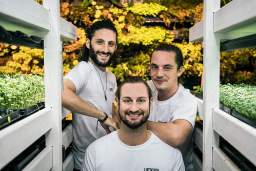 Die Köpfe hinter Umami: Denis Weinberg, Manuel Vock und Robin Bertschinger.