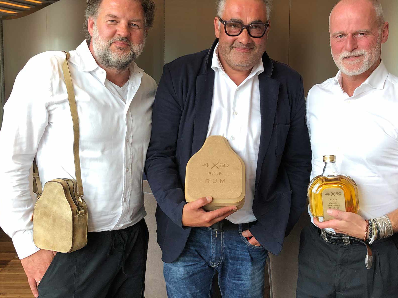 Tom Wallmann, Hans Reisetbauer und Markus Meindl.